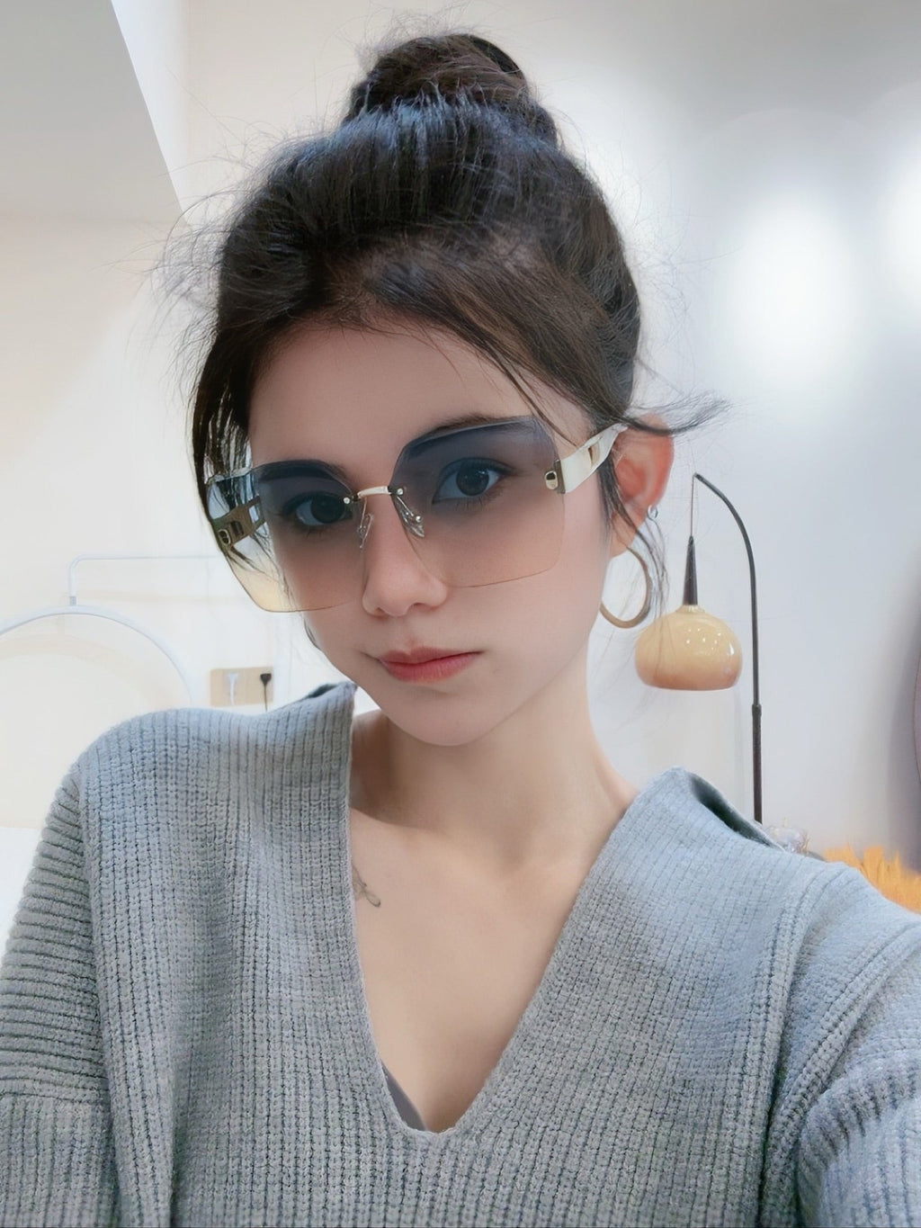 DIOR SIGNATURE SUNGLASS CD9770 IN ACETATE