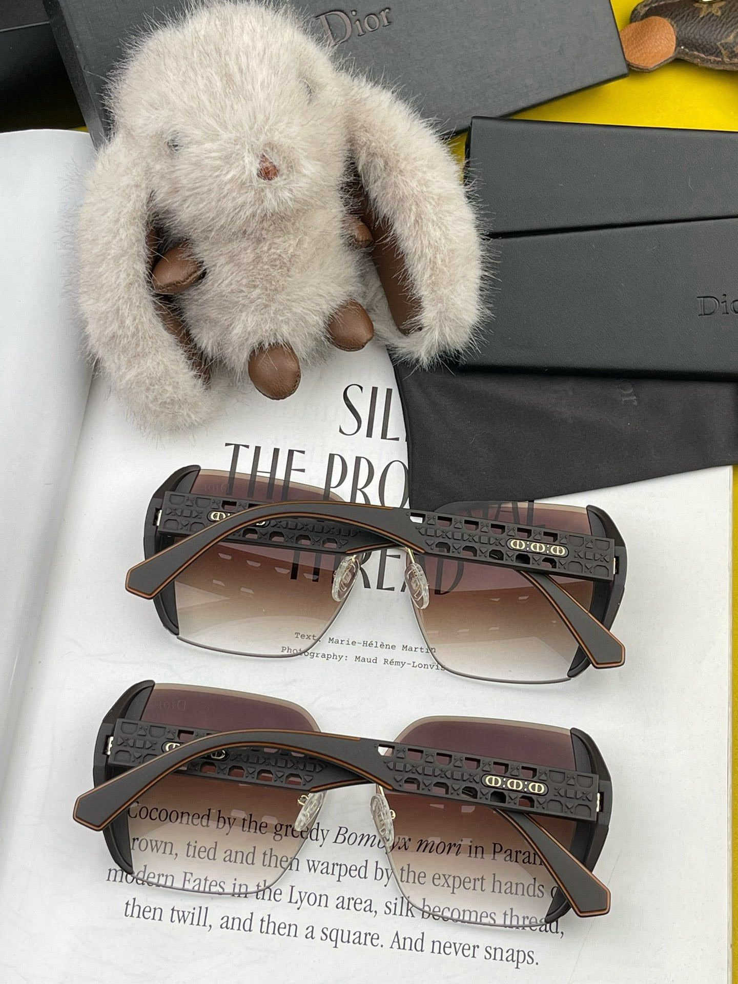 DIOR MONTAIGNE SQUARE SUNGLASS CD5296 IN ACETATE