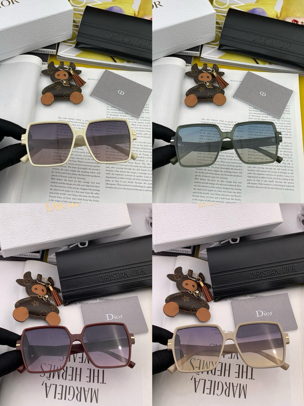 DIOR MONTAIGNE SQUARE SUNGLASS CD4780 IN ACETATE