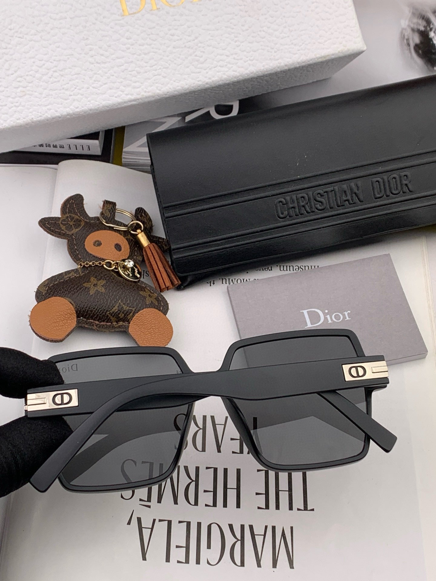 DIOR MONTAIGNE SQUARE SUNGLASS CD4780 IN ACETATE