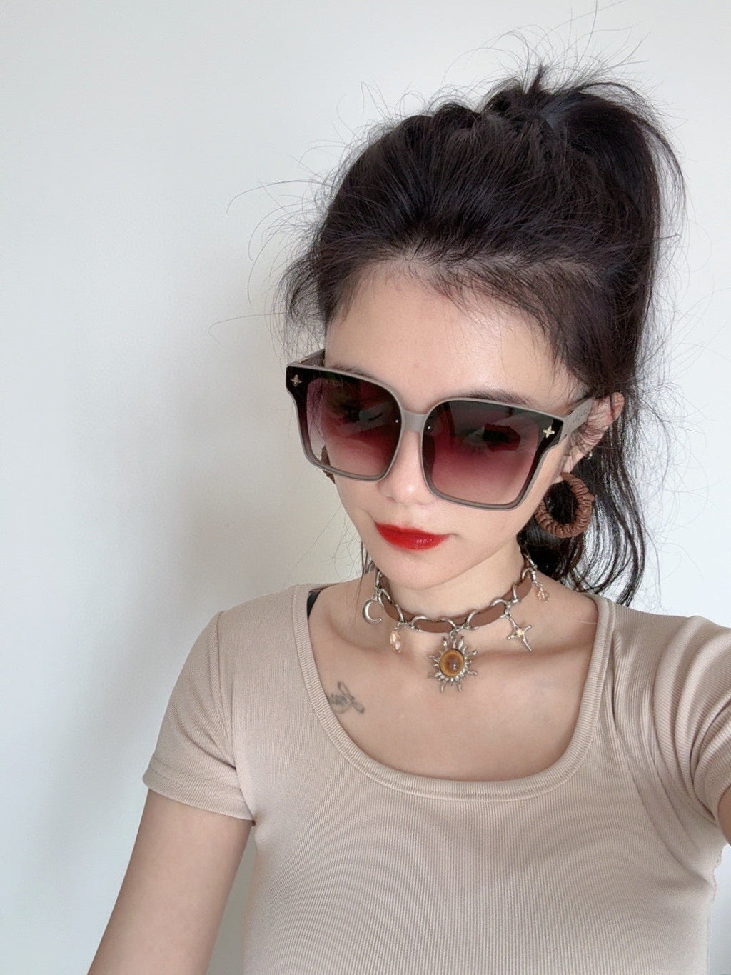 LOUIS VUITTON SQUARE SUNGLASSES L2132 IN ACETATE