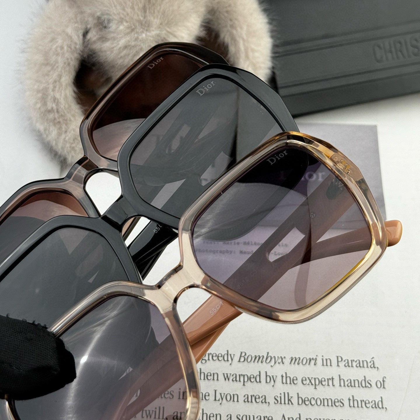 DIOR MONTAIGNE SUNGLASS CD2512 IN ACETATE