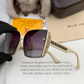 LOUIS VUITTON SQUARE SUNGLASSES L5972 IN BEIGE ACETATE