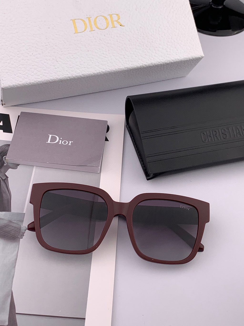 DIOR MONTAIGNE SUNGLASS D8304 IN ACETATE