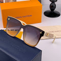 LOUIS VUITTON SQUARE ROUND SUNGLASSES L6303 IN ACETATE