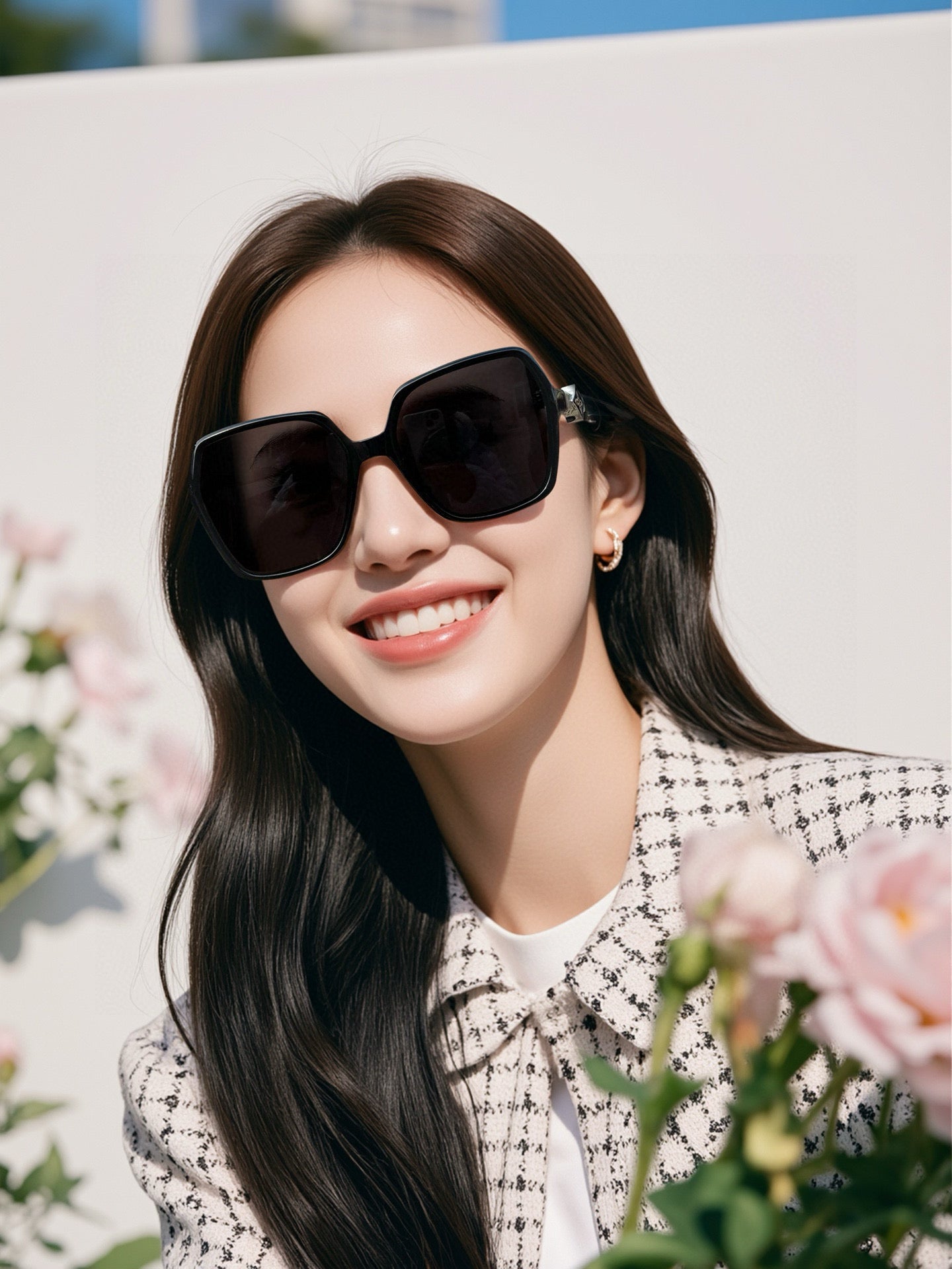 LOUIS VUITTON SQUARE SUNGLASSES L4612 IN ACETATE