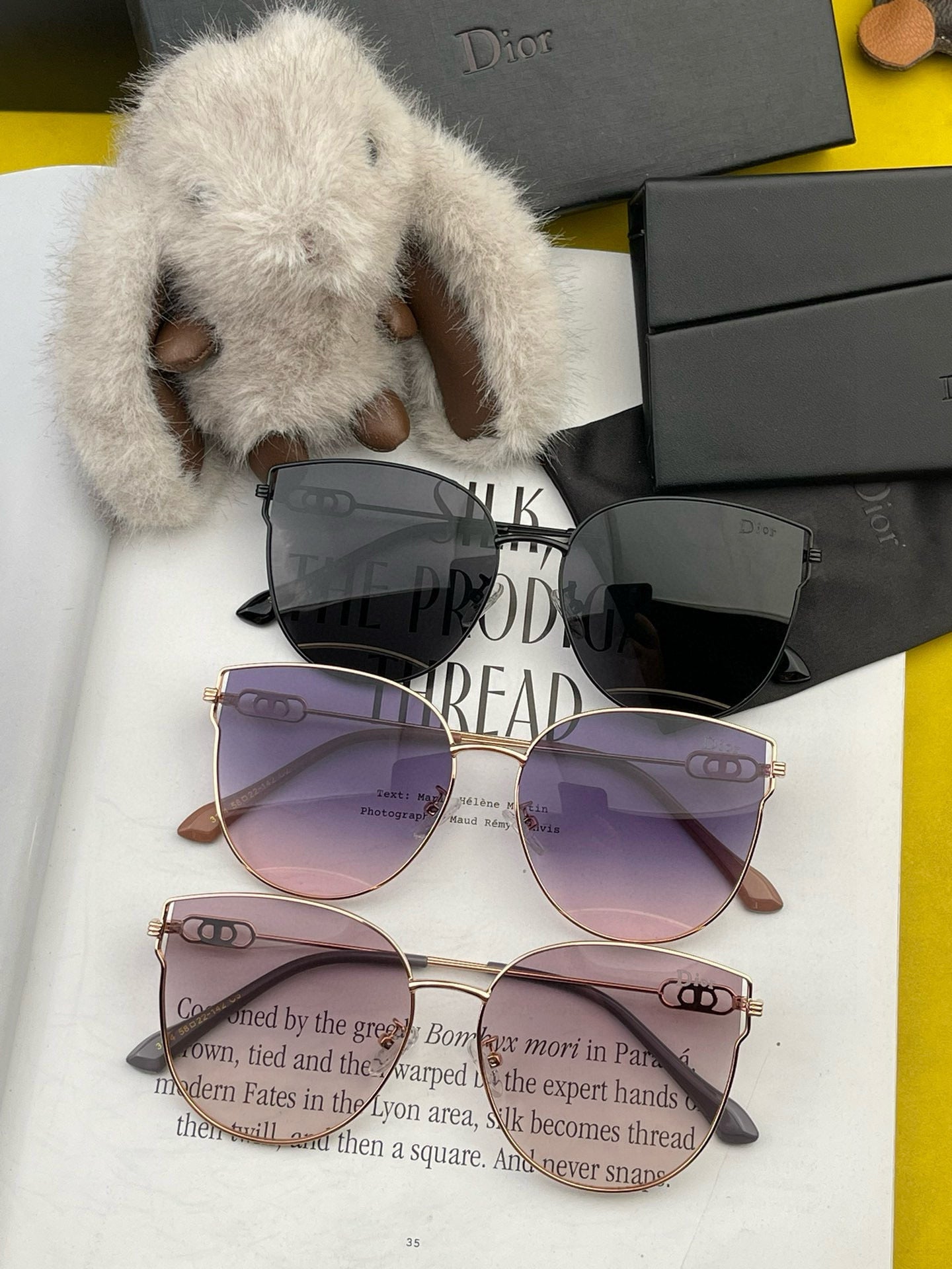 DIOR MONTAIGNE SUNGLASS CD4311 IN METAL