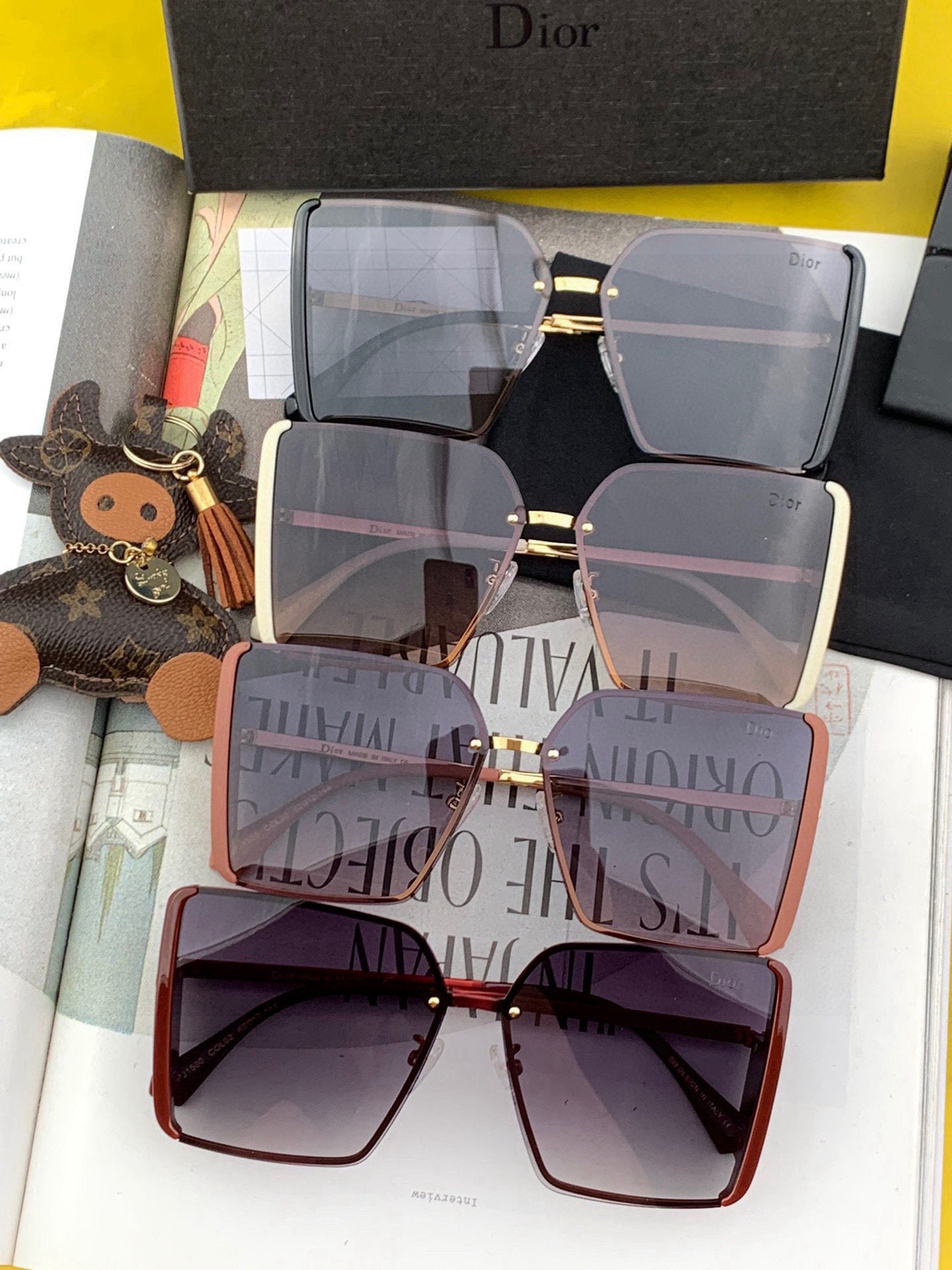 DIOR MONTAIGNE SUNGLASS 578161 IN METAL