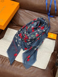LOUIS VUITTON LV SCARF 140 CM IN CASHMERE 721492