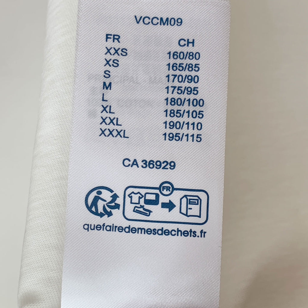 LOUIS VUITTON LV T-SHIRT IN WHITE COTTON STYLIZED LOGO 238872
