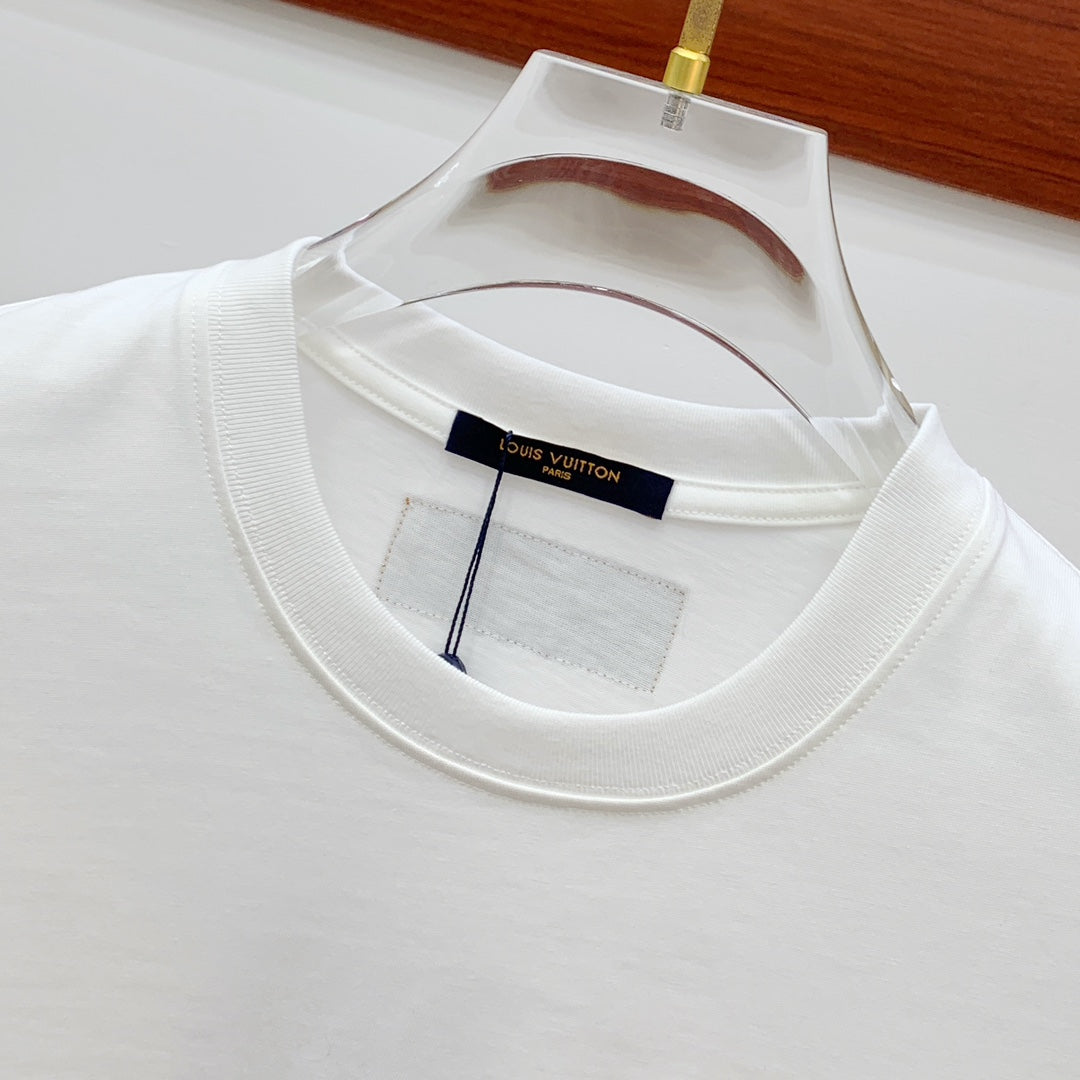 LOUIS VUITTON LV WHITE COTTON T-SHIRT 238892