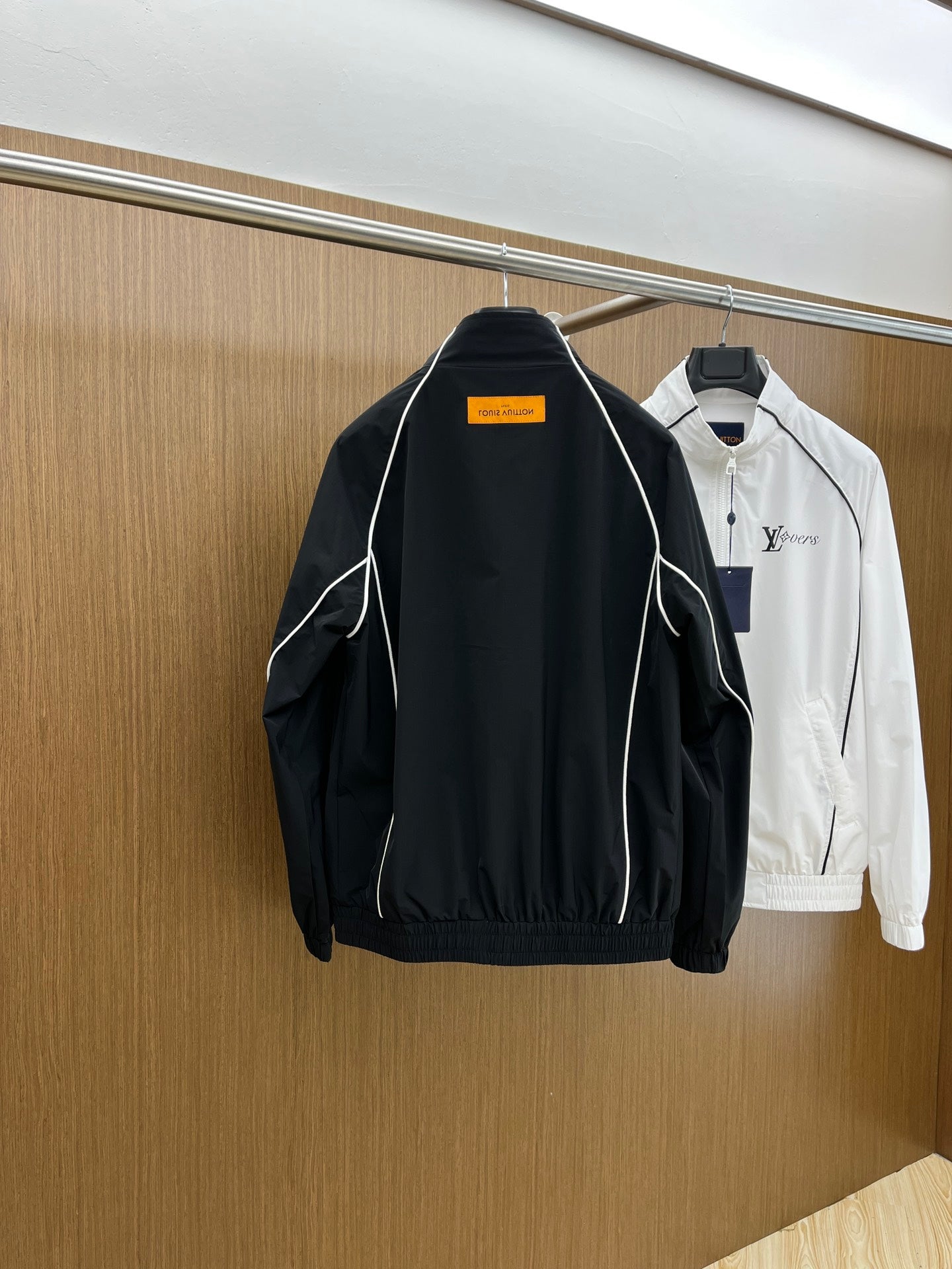 LOUIS VUITTON LV WINDBREAKER JACKET BLACK 239063