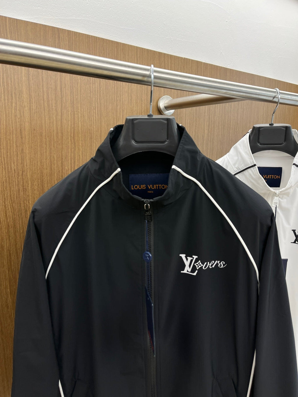 LOUIS VUITTON LV WINDBREAKER JACKET BLACK 239063