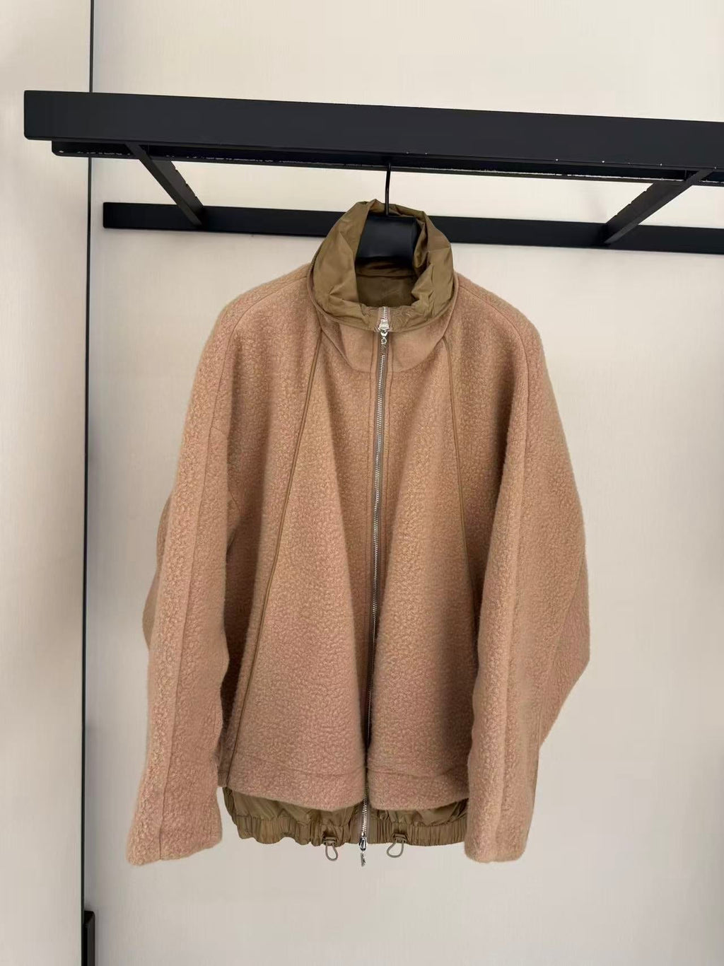 PRADA 25S KHAKI KNIT JACKET 332