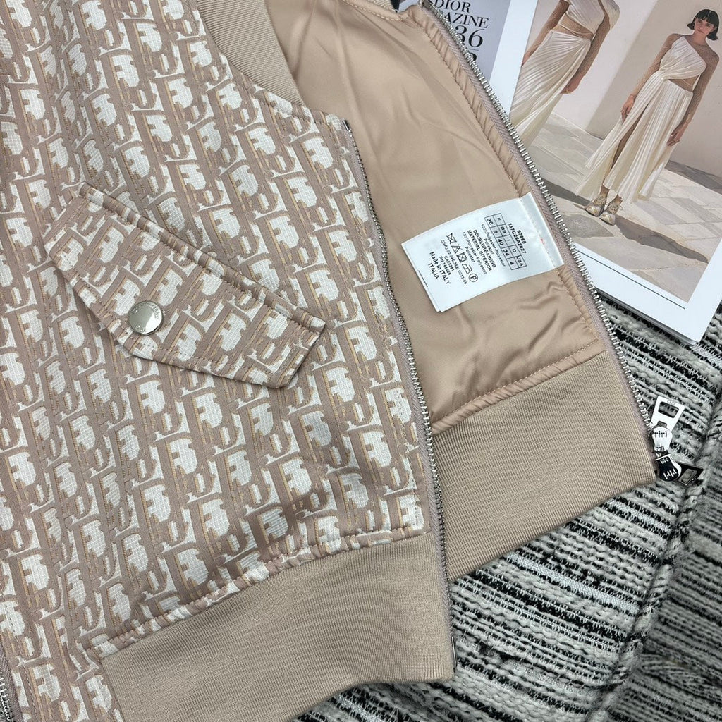 DIOR 25S JACQUARD PADDED GILET 797