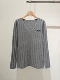 MIUMIU V-NECK SWEATER STYLE 761