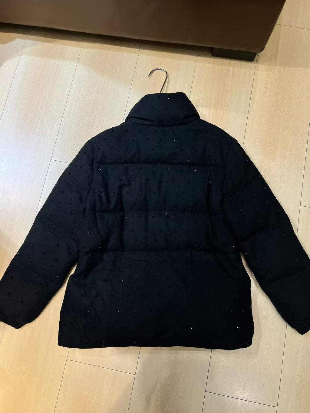 MONCLER 25S EMBELLISHED PUFFER JACKET 412