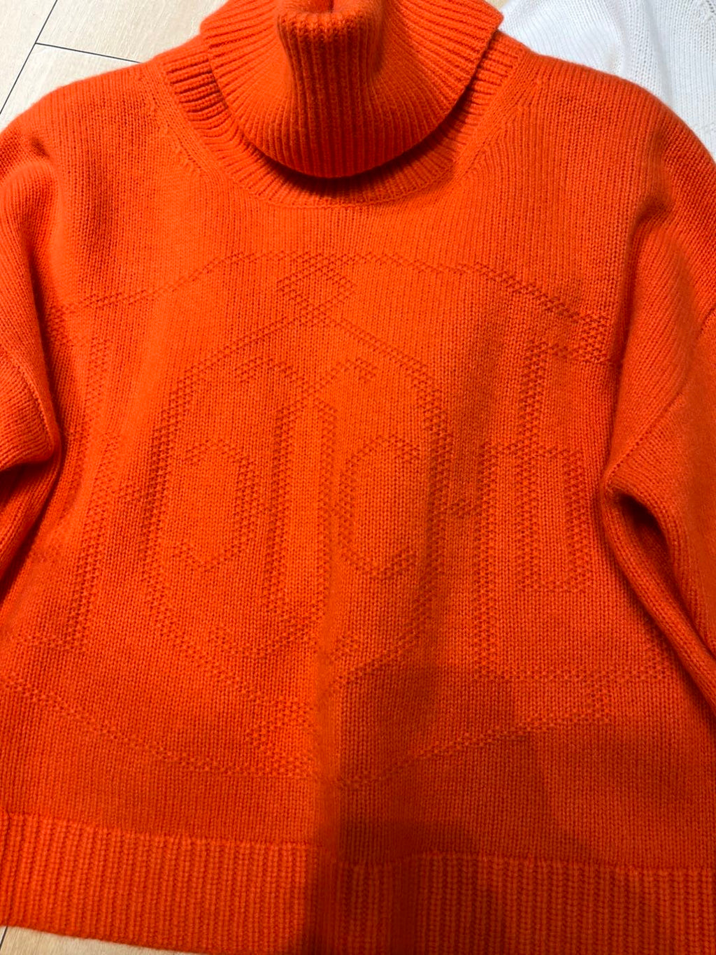 HERMES HERMES 25S TURTLENECK SWEATER 030