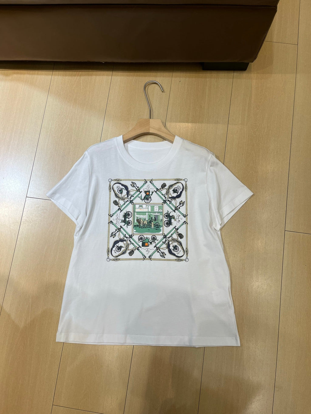 HERMES 25S CREW NECK T-SHIRT 406