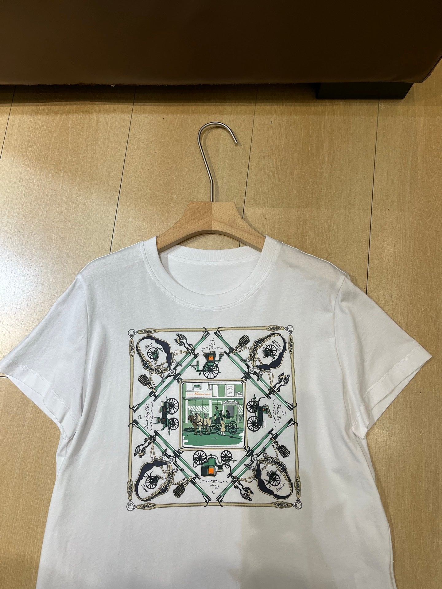 HERMES 25S CREW NECK T-SHIRT 406