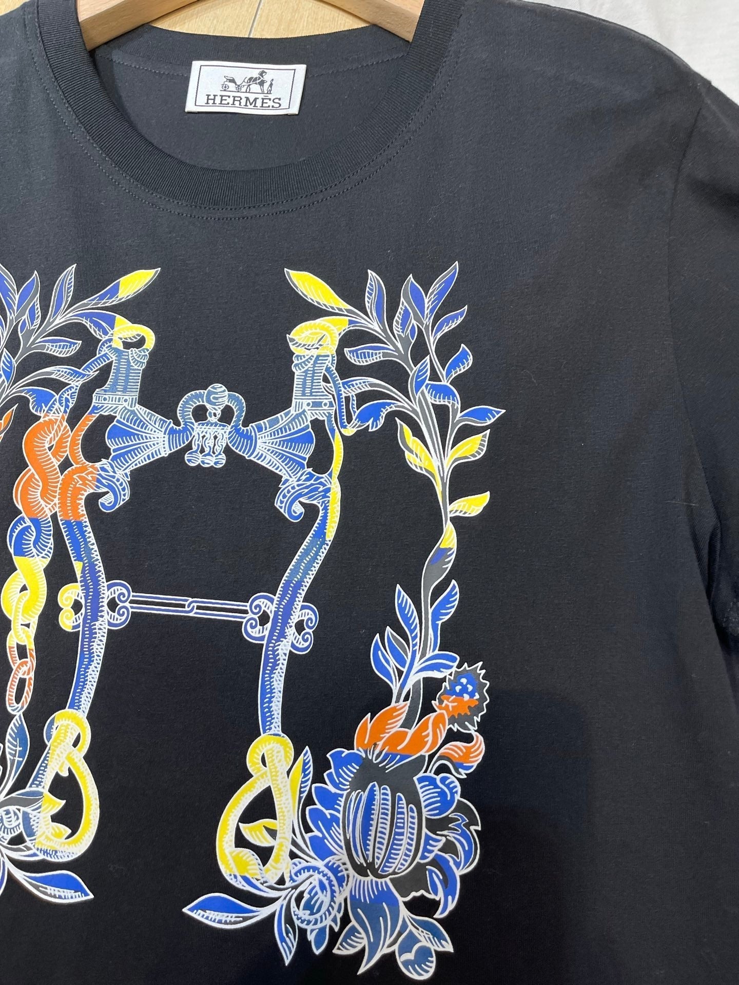 HERMES 25S CREW NECK T-SHIRT 416