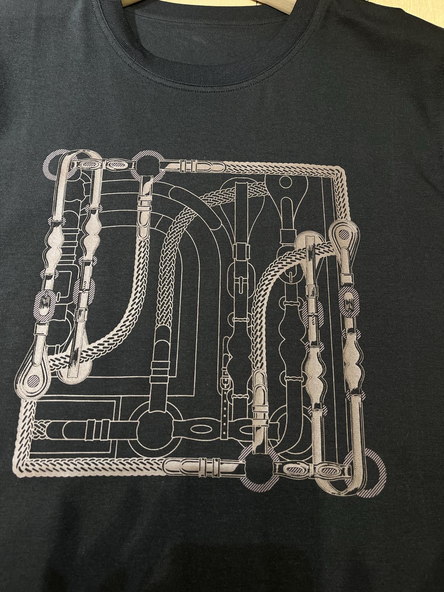 HERMES 25S CREW NECK T-SHIRT 408