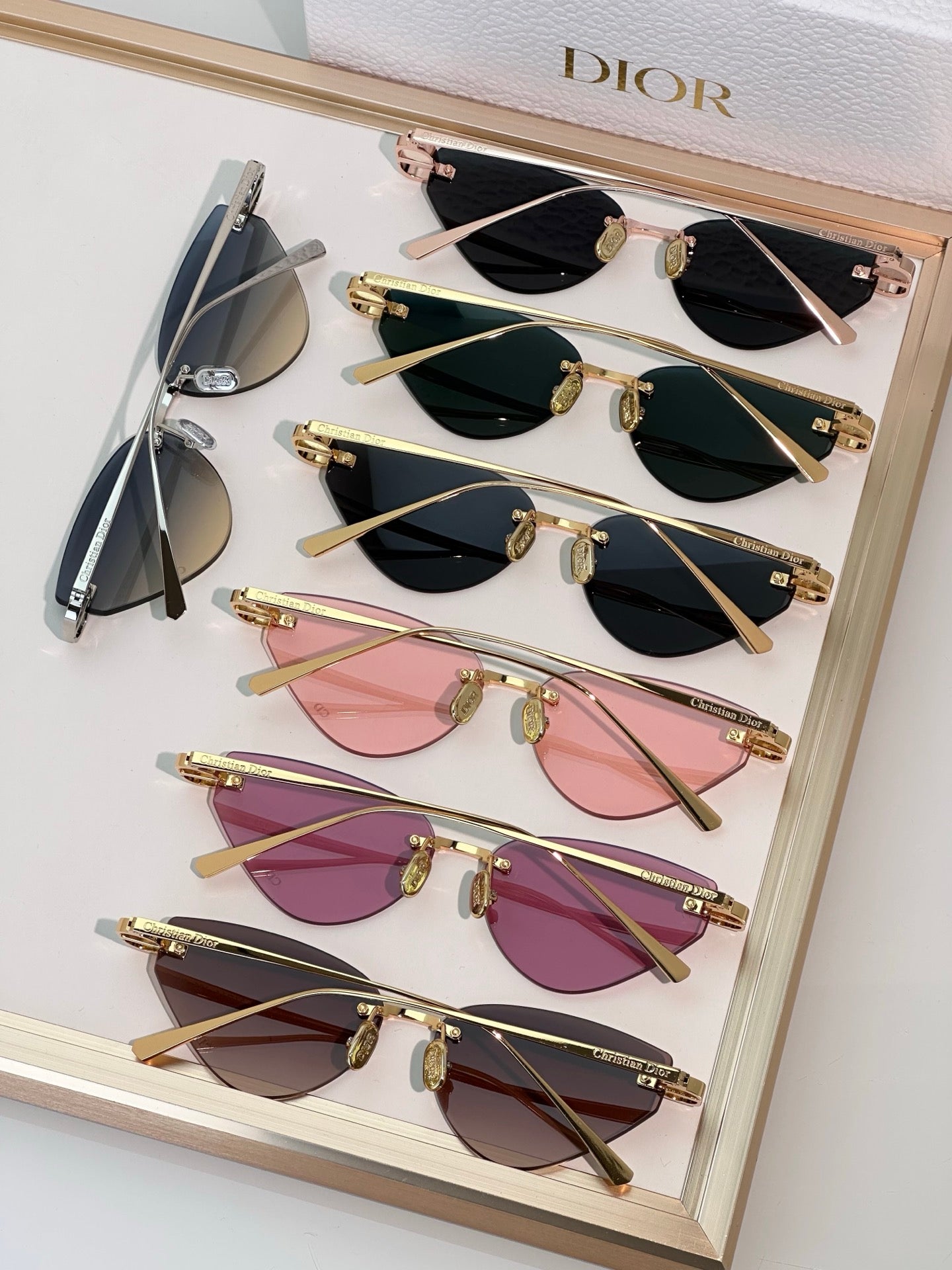 DIOR MONTAIGNE SUNGLASS CB5U IN METAL