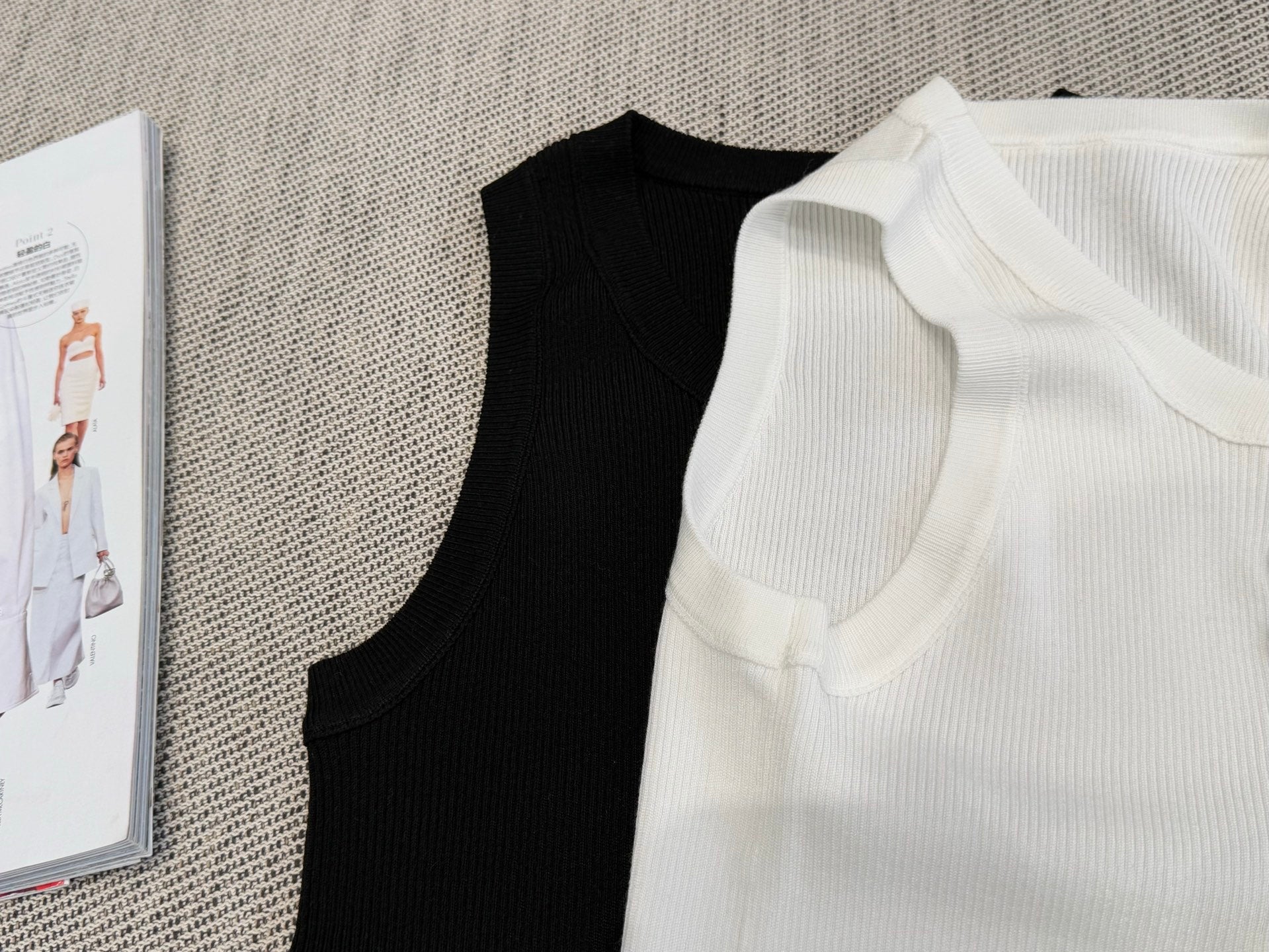 CELINE Celine Tank Top Tencel Fabric 232711