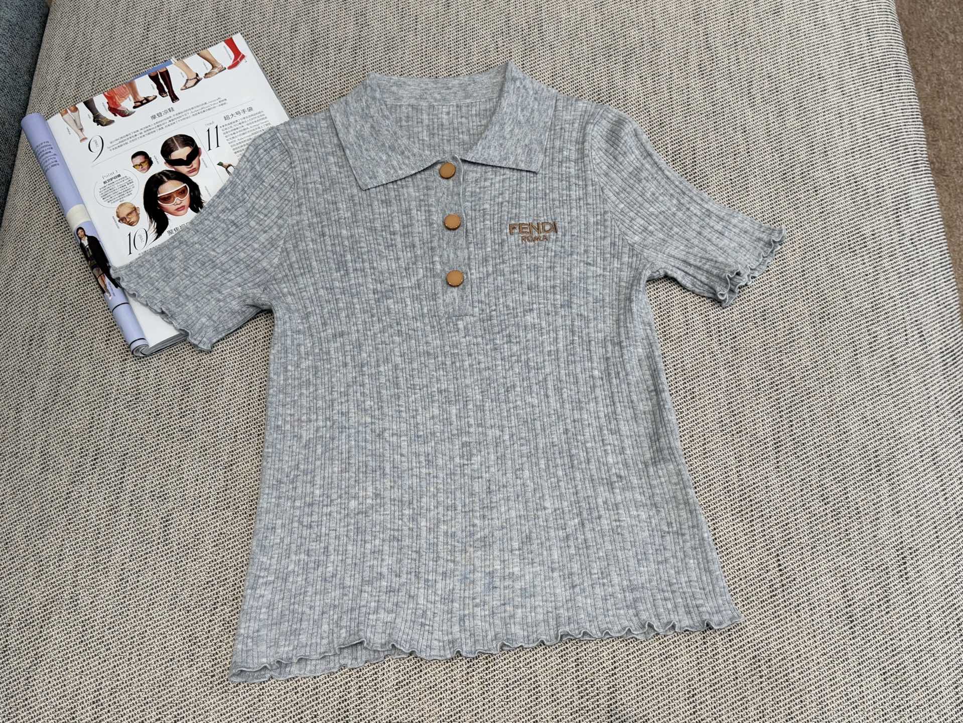 CELINE Celine Polo Shirt Fabric 232709