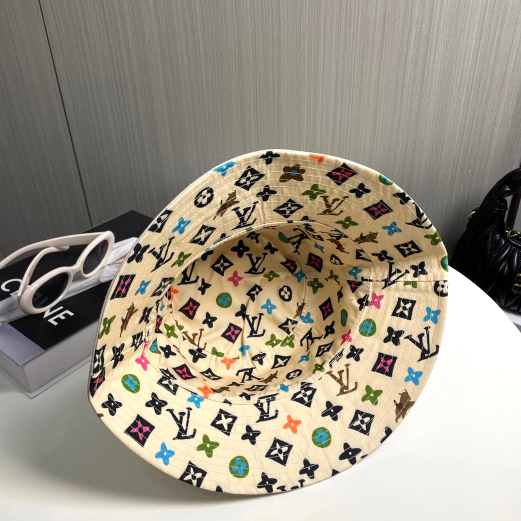 LOUIS VUITTON DOUBLE-SIDED BUCKET HAT COLORFUL 433361