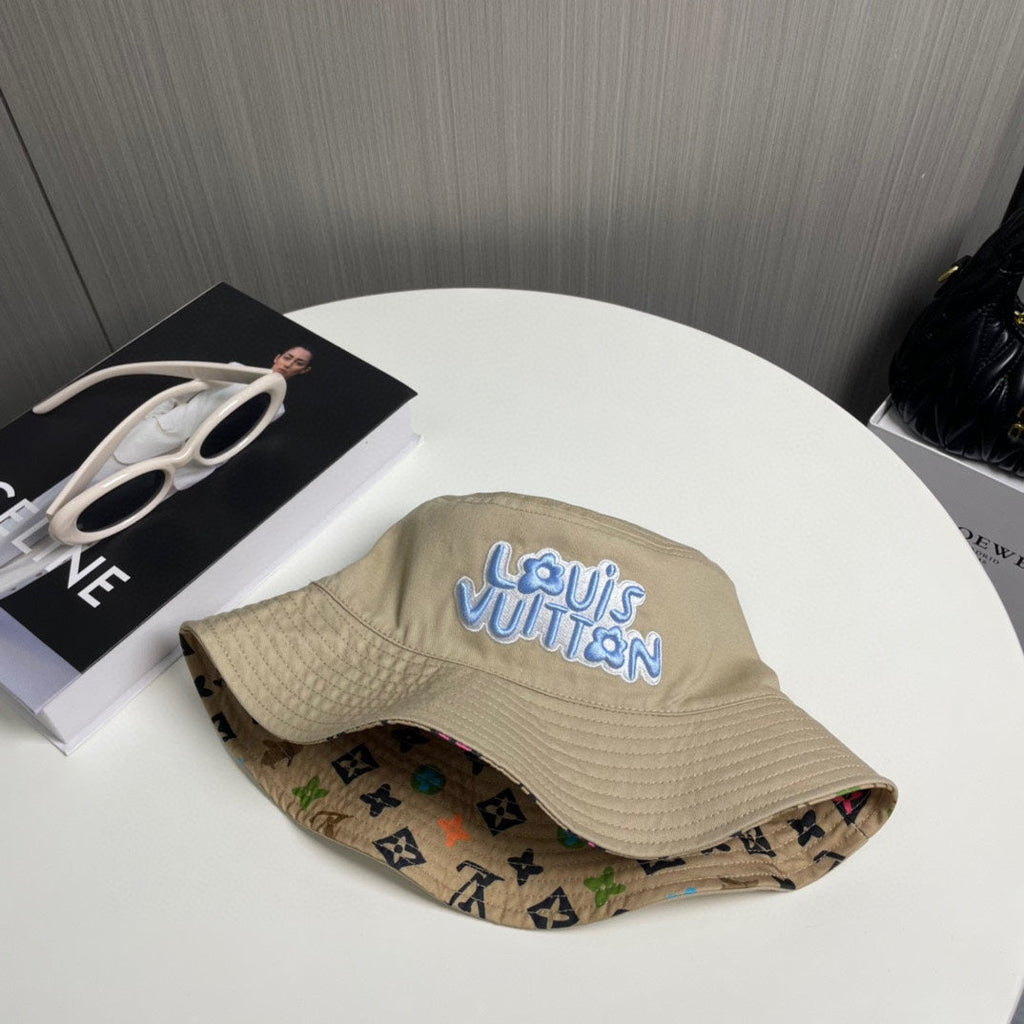 LOUIS VUITTON DOUBLE-SIDED BUCKET HAT COLORFUL 433364