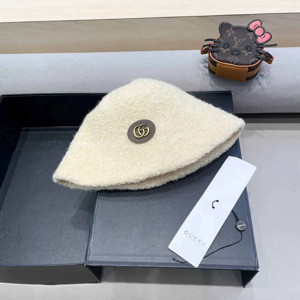 GUCCI BUCKET HAT BEIGE 418094