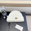 GUCCI BEANIE HAT IN WHITE WOOL 434957