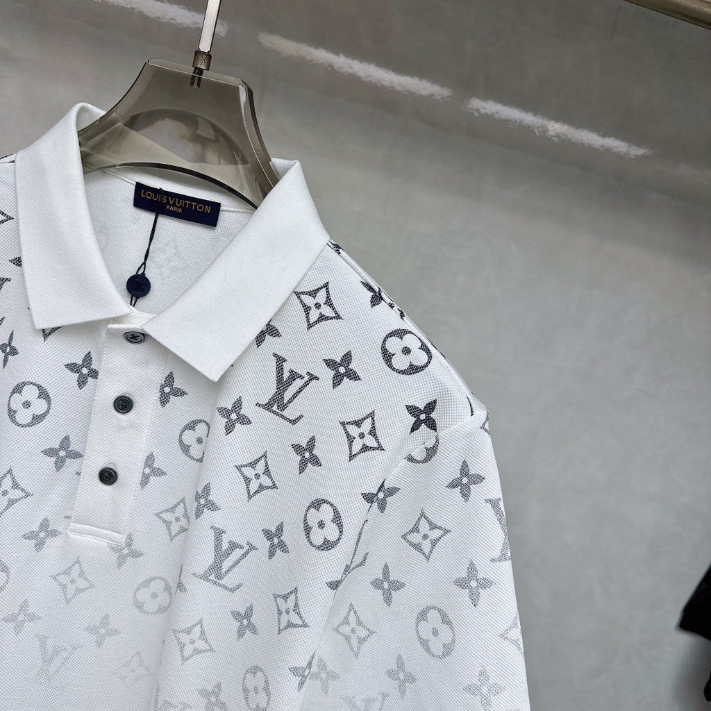 LOUIS VUITTON LV POLO WHITE MONOGRAM 239622