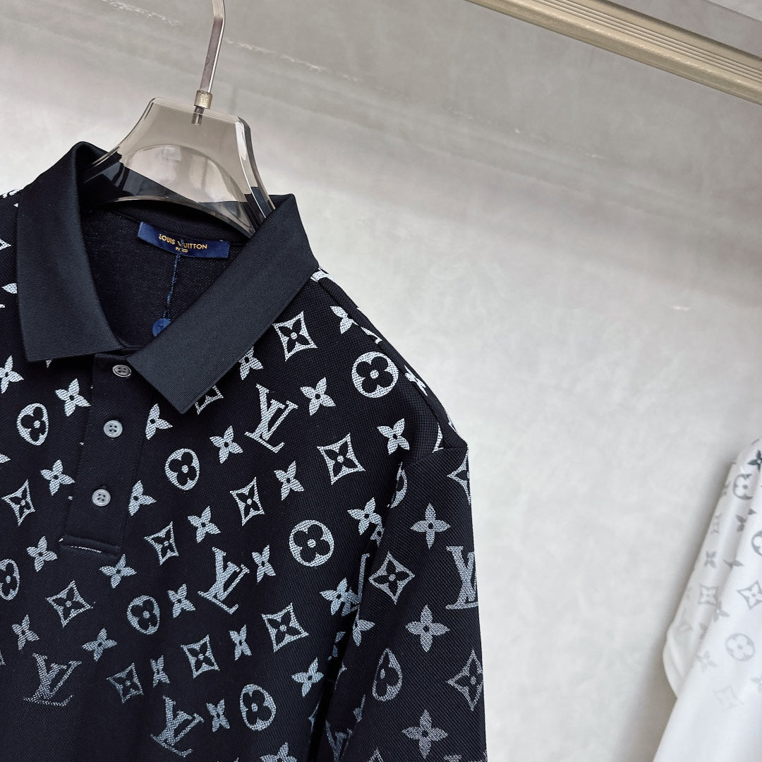 LOUIS VUITTON LV POLO BLACK MONOGRAM 239623