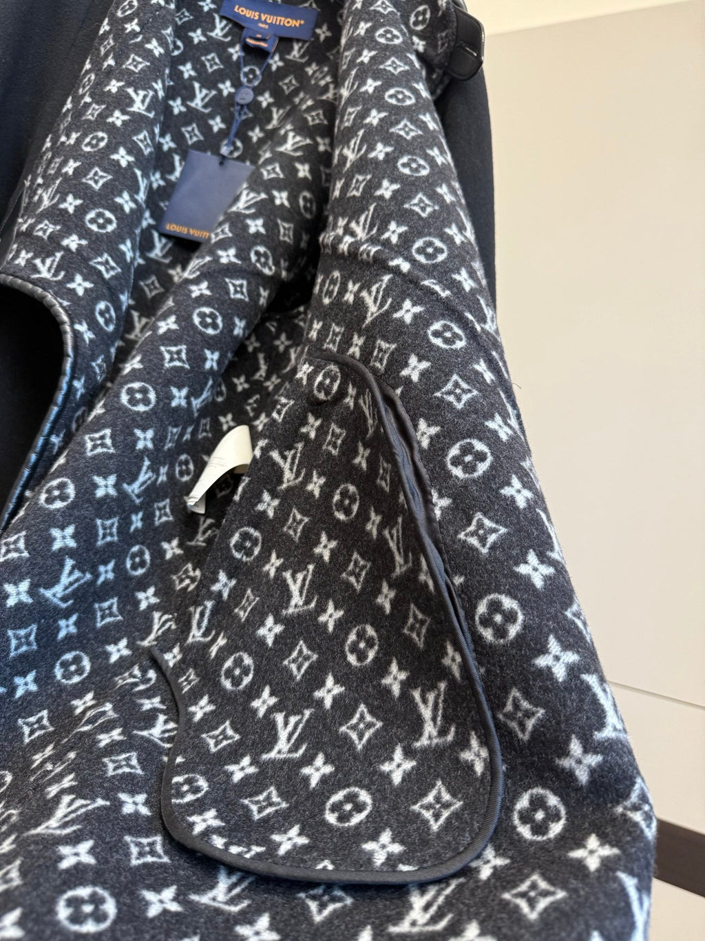 LOUIS VUITTON LV 25S LONG WOOL COAT 0112