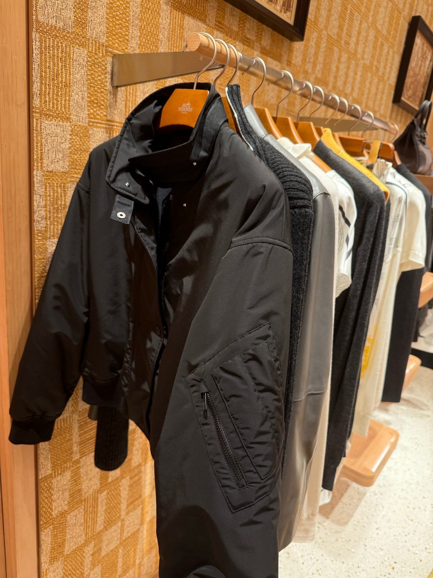HERMES HERMES 25S BOMBER JACKET 270