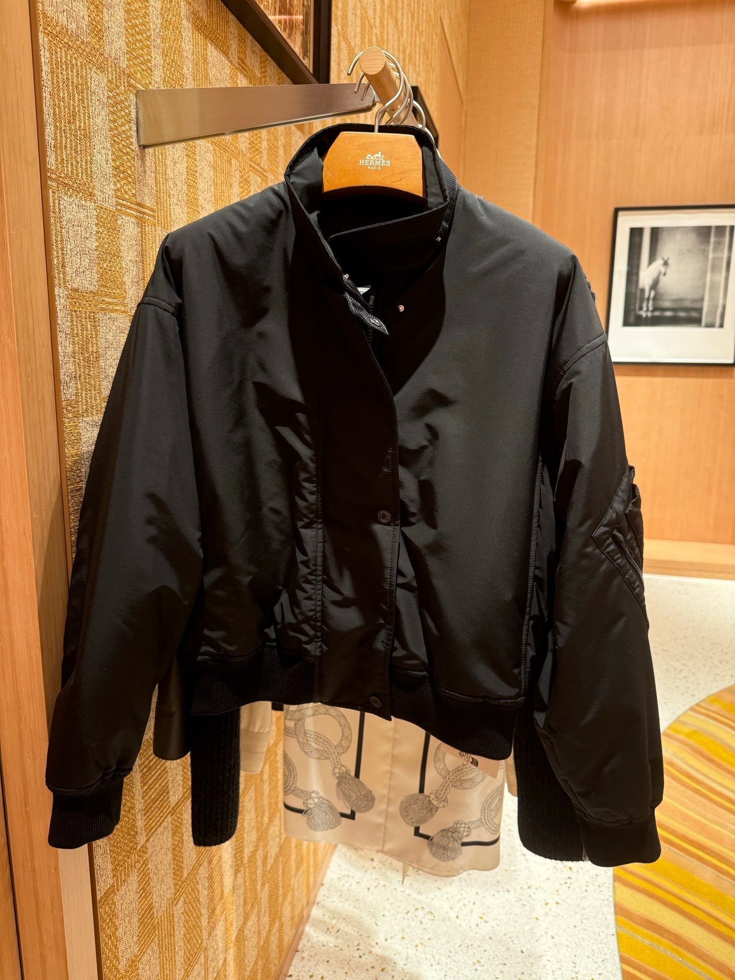 HERMES HERMES 25S BOMBER JACKET 270