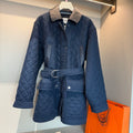 HERMES 25S QUILTED COTTON JACKET 376