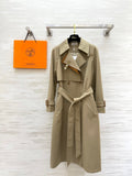 HERMES HERMES 25S LONG WINDBREAKER 527284