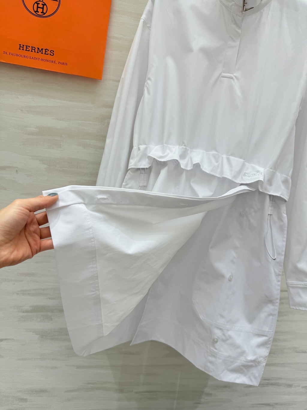 HERMES 25S SHIRT DRESS 072