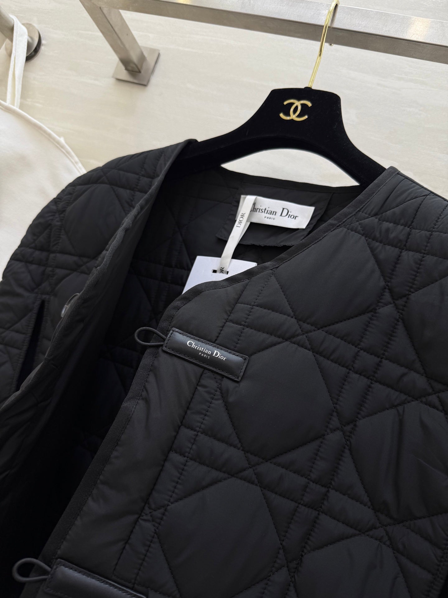 DIOR 25S LONG QUILTED COAT 780