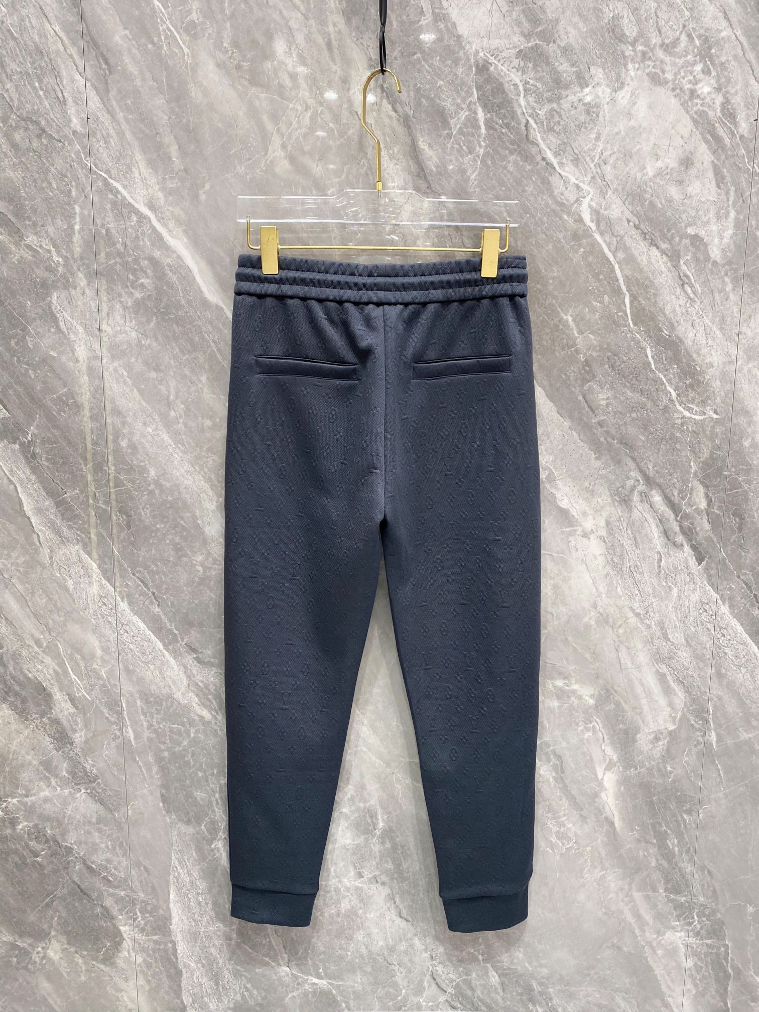 LOUIS VUITTON LV DARK GRAY TROUSERS 239483