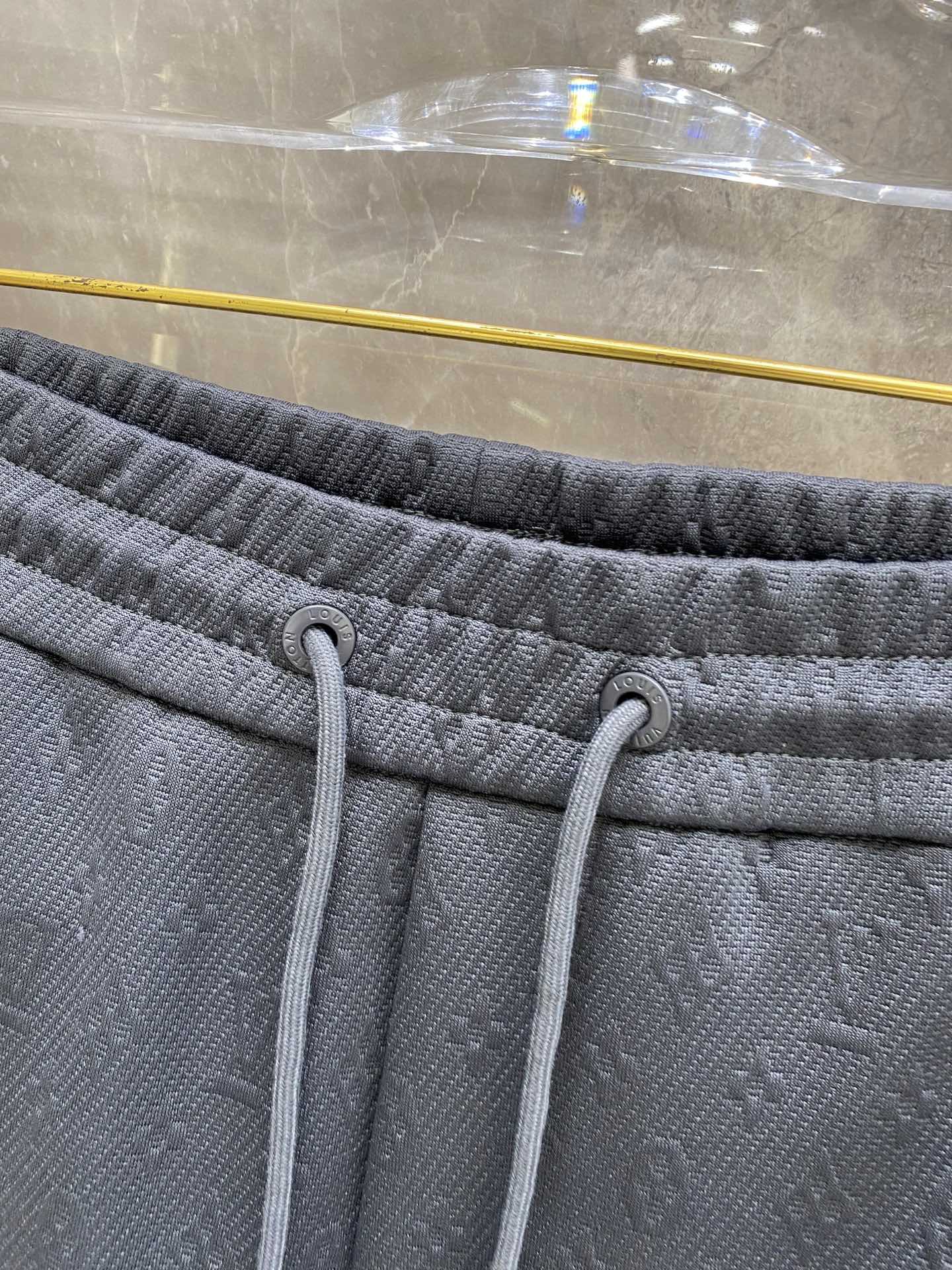 LOUIS VUITTON LV DARK GRAY TROUSERS 239483