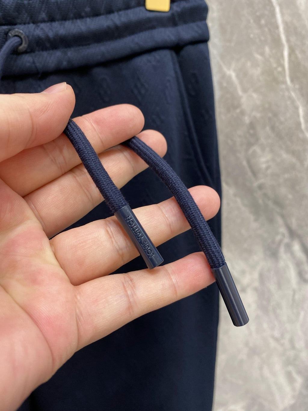 LOUIS VUITTON LV NAVY BLUE TROUSERS 239482