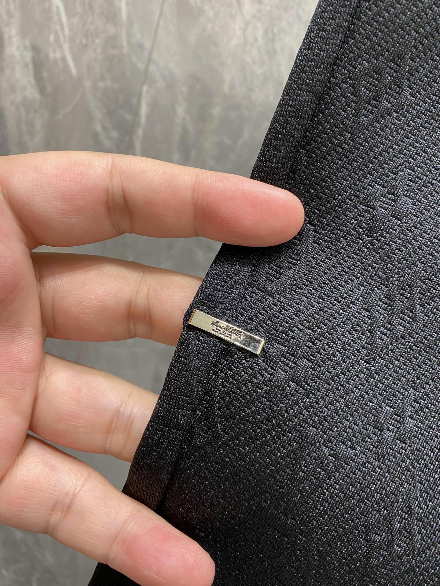 LOUIS VUITTON LV BLACK TROUSERS 239481