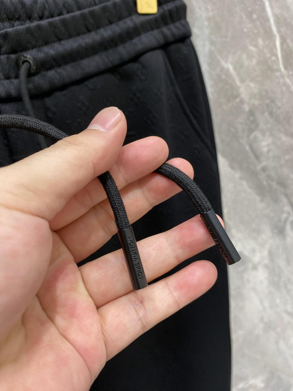LOUIS VUITTON LV BLACK TROUSERS 239481