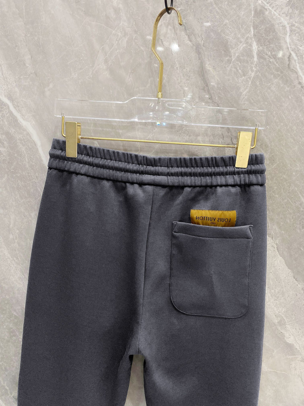 LOUIS VUITTON LV DARK GRAY TROUSERS 239478