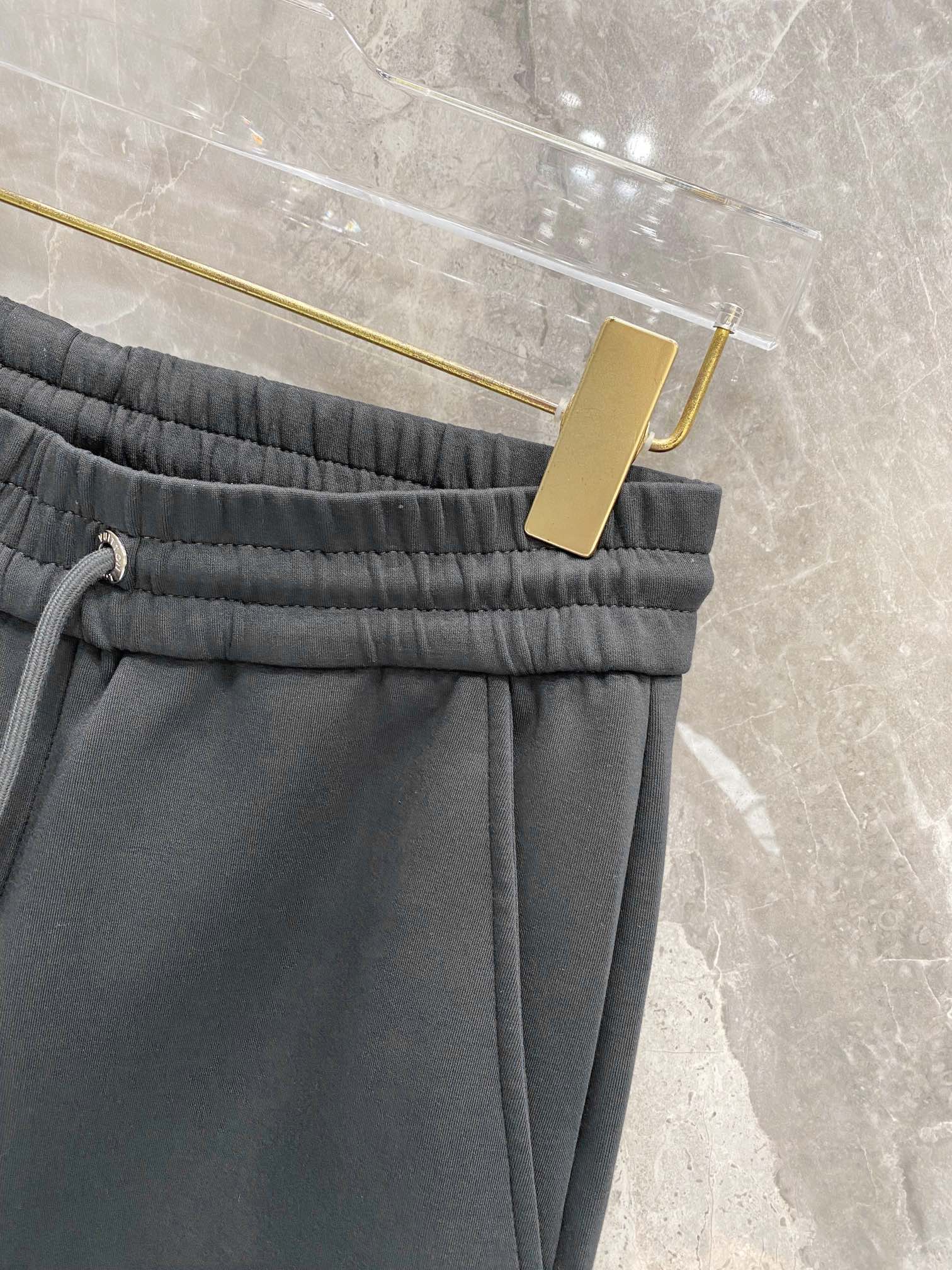 LOUIS VUITTON LV DARK GRAY TROUSERS 239478