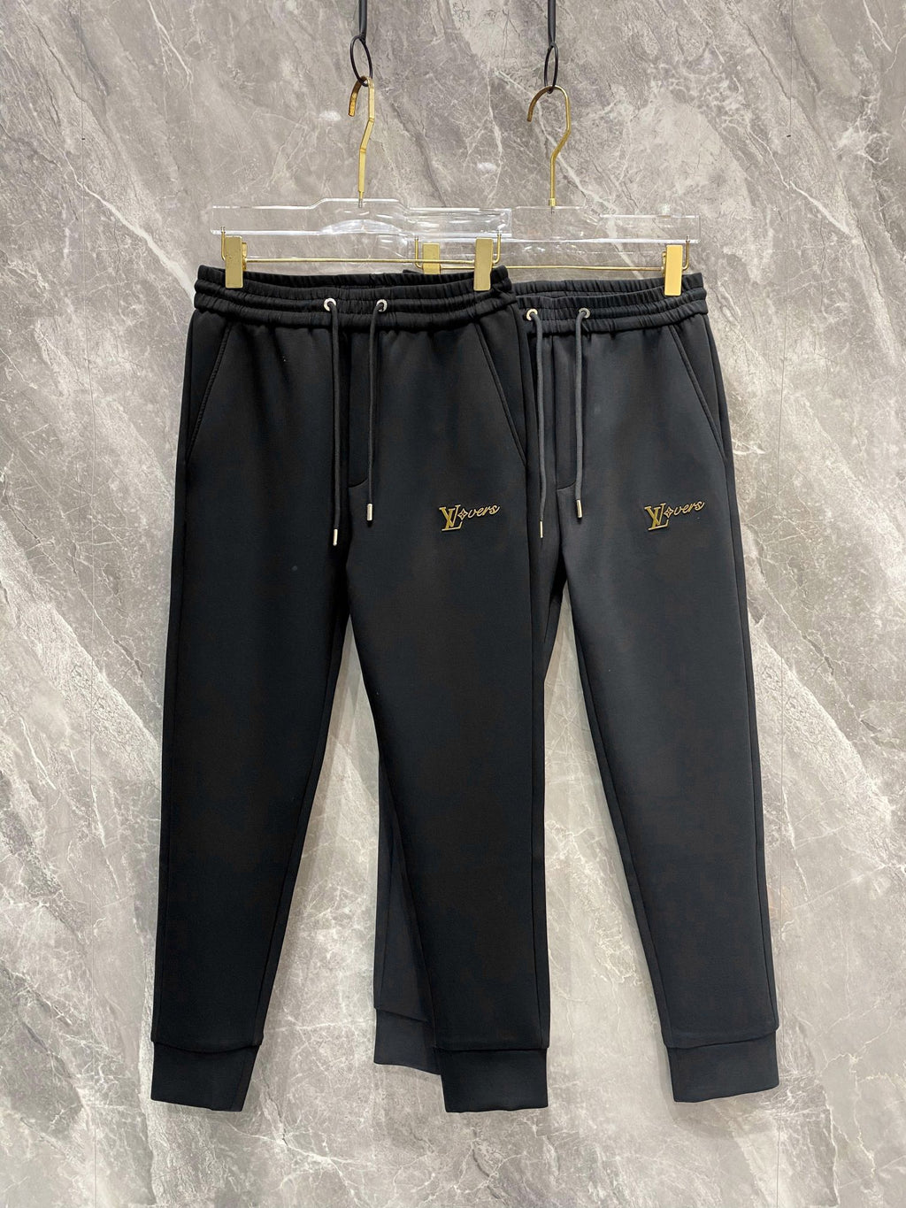 LOUIS VUITTON LV BLACK TROUSERS 239479